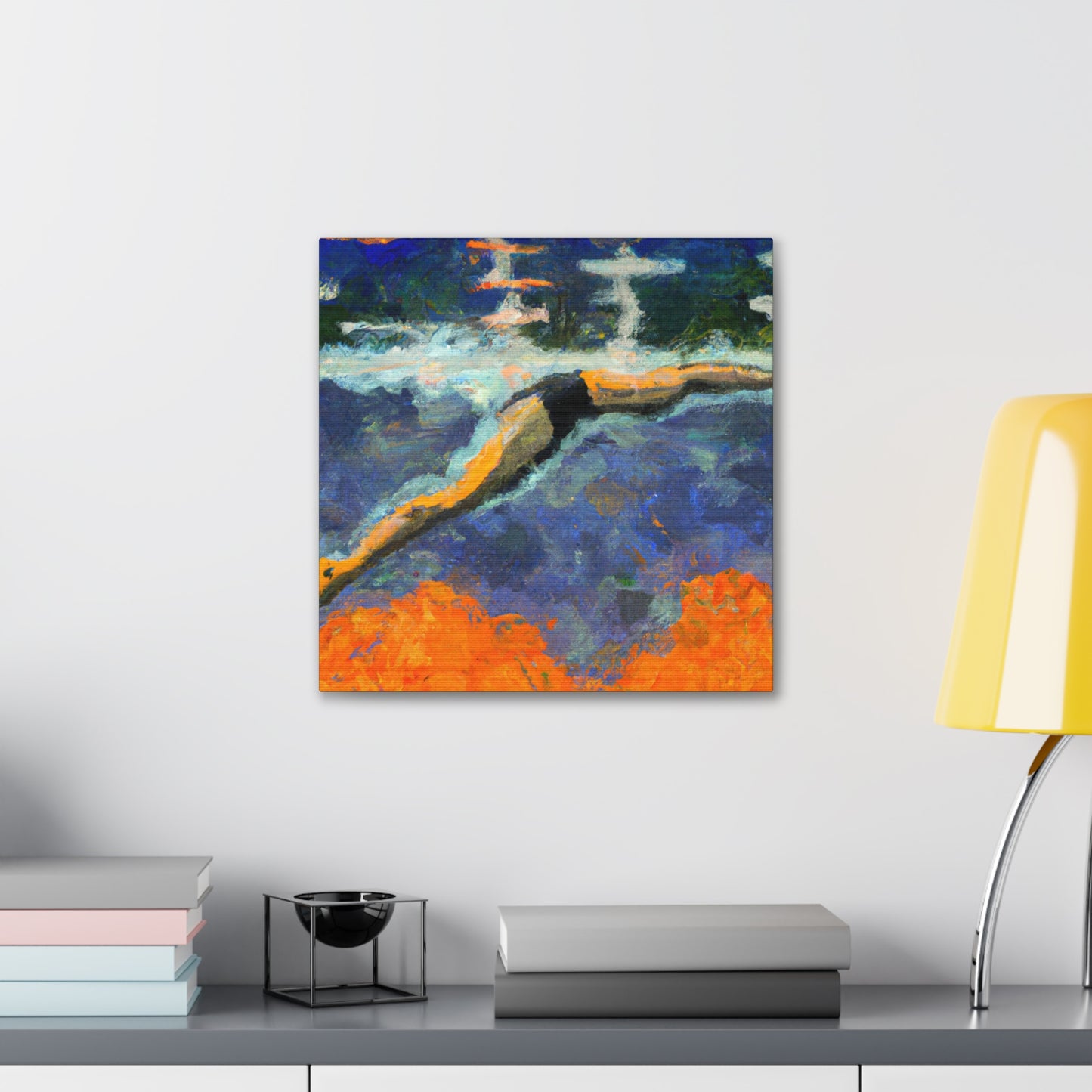 Swimming in Infinity - Canvas