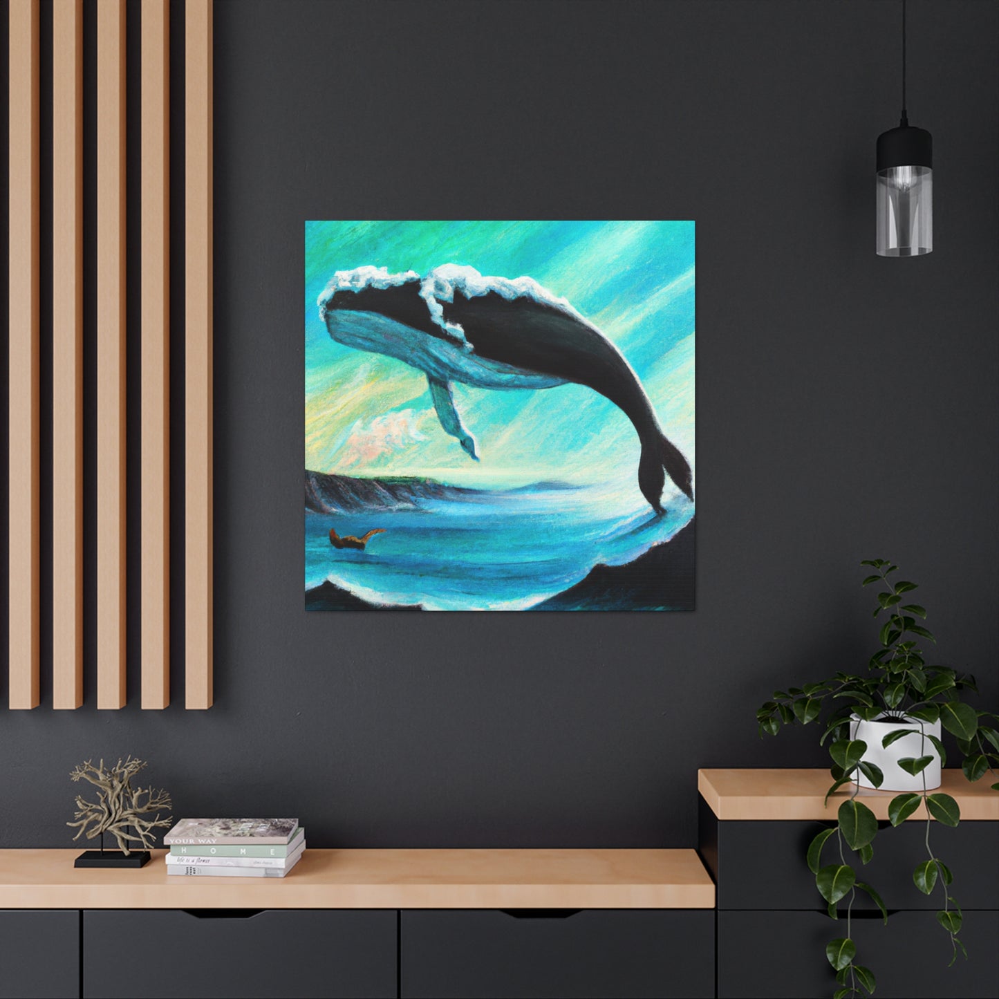 Whale in a Dream - Canvas