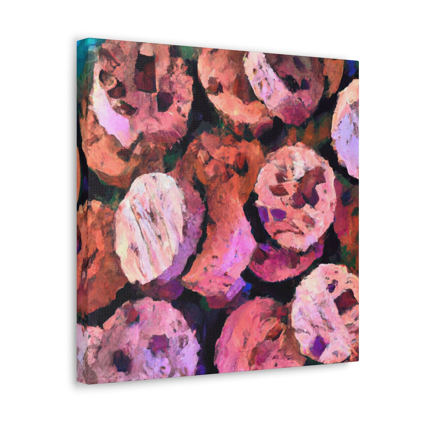 "Wine Corks, Impressed". - Canvas