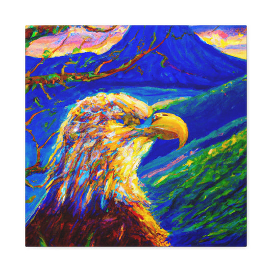 "The Bald Eagle's Flight" - Canvas