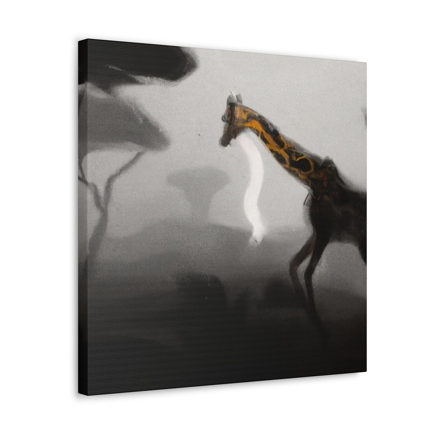 Giraffe in Expressionism - Canvas