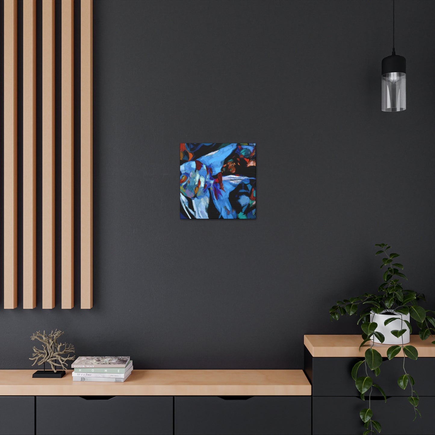 Angelfish in Moonlight - Canvas