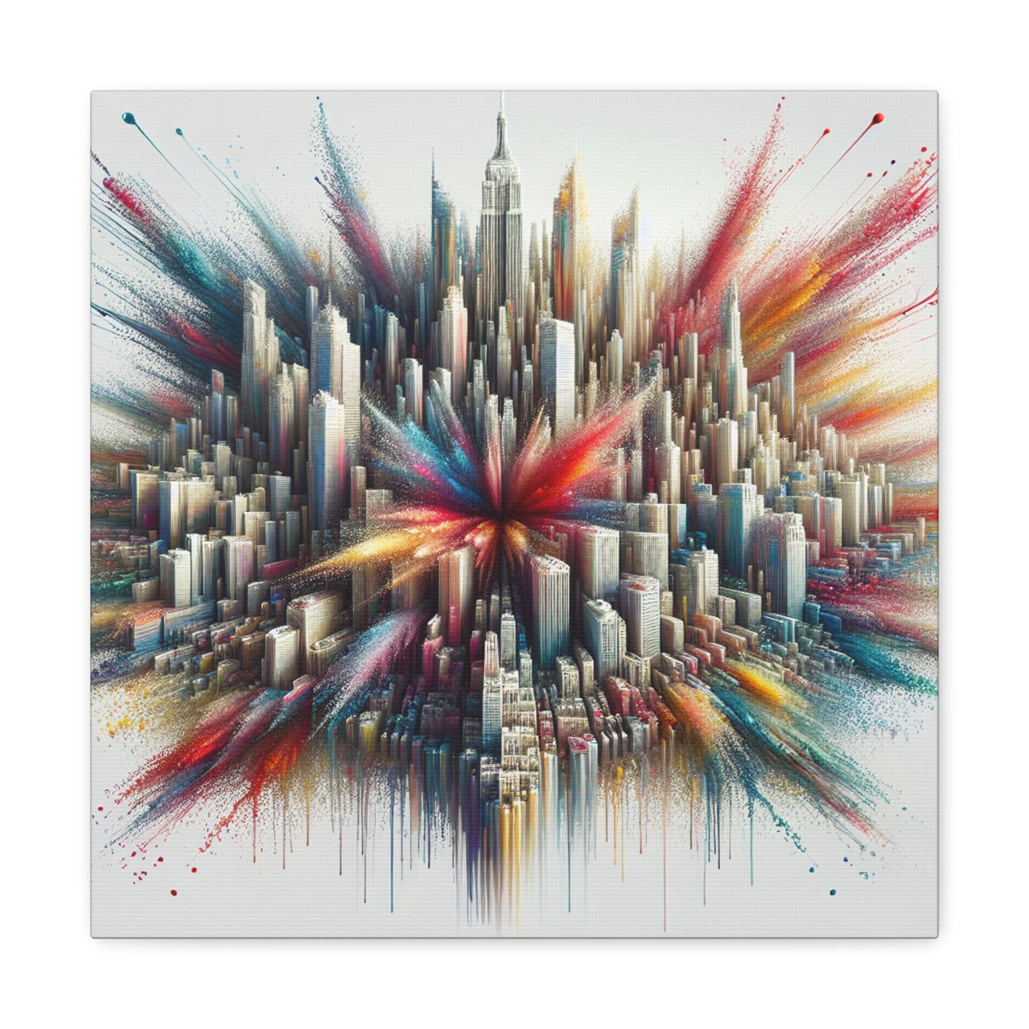 "Urban Jazz Symphony" - Canvas