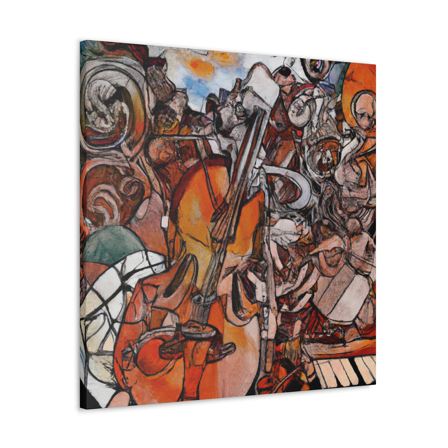 Accordion of Abstraction - Canvas