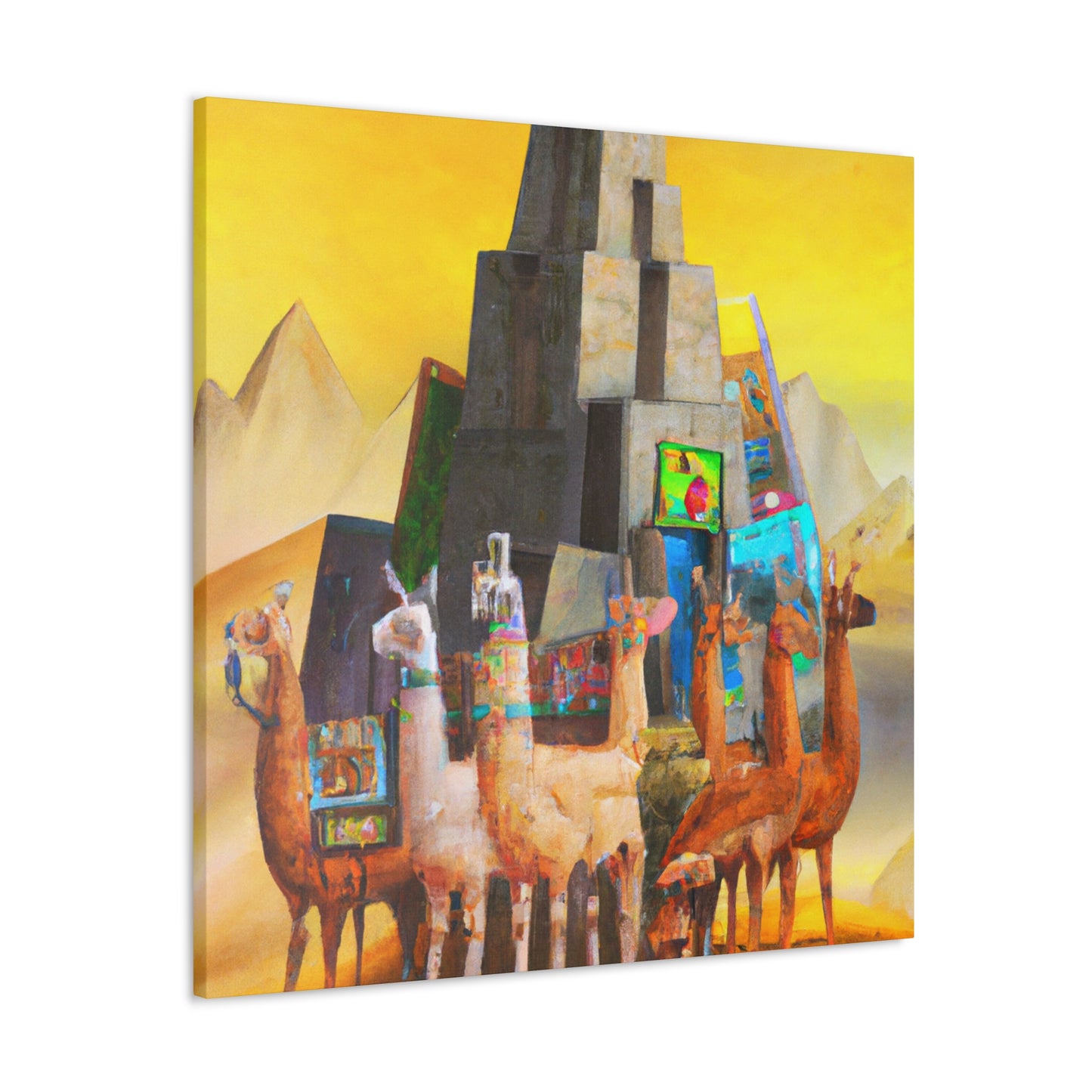 Llama in Surreality - Canvas