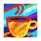 "Cup of Fauvism Joy" - Canvas