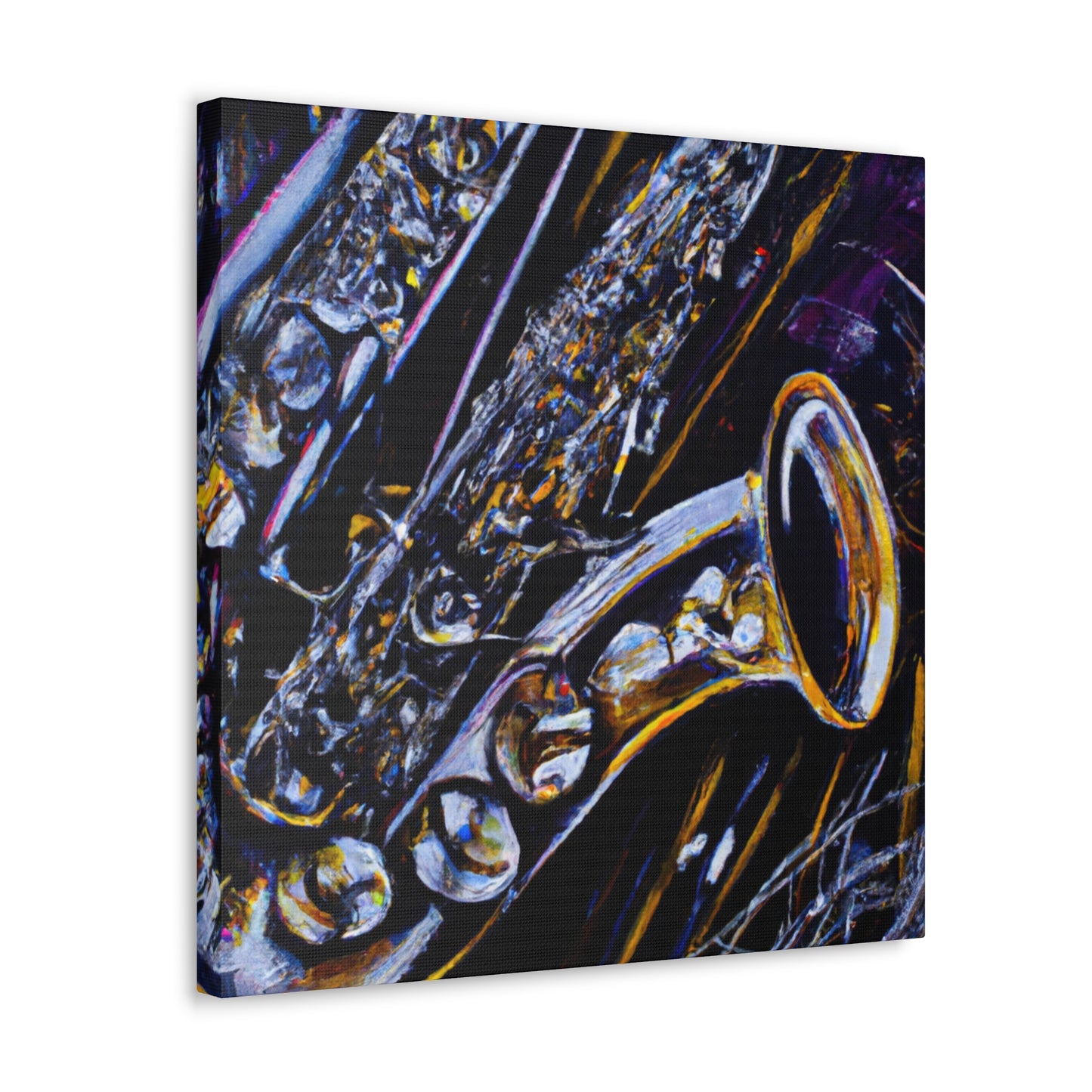 'Sax in the Streets' - Canvas