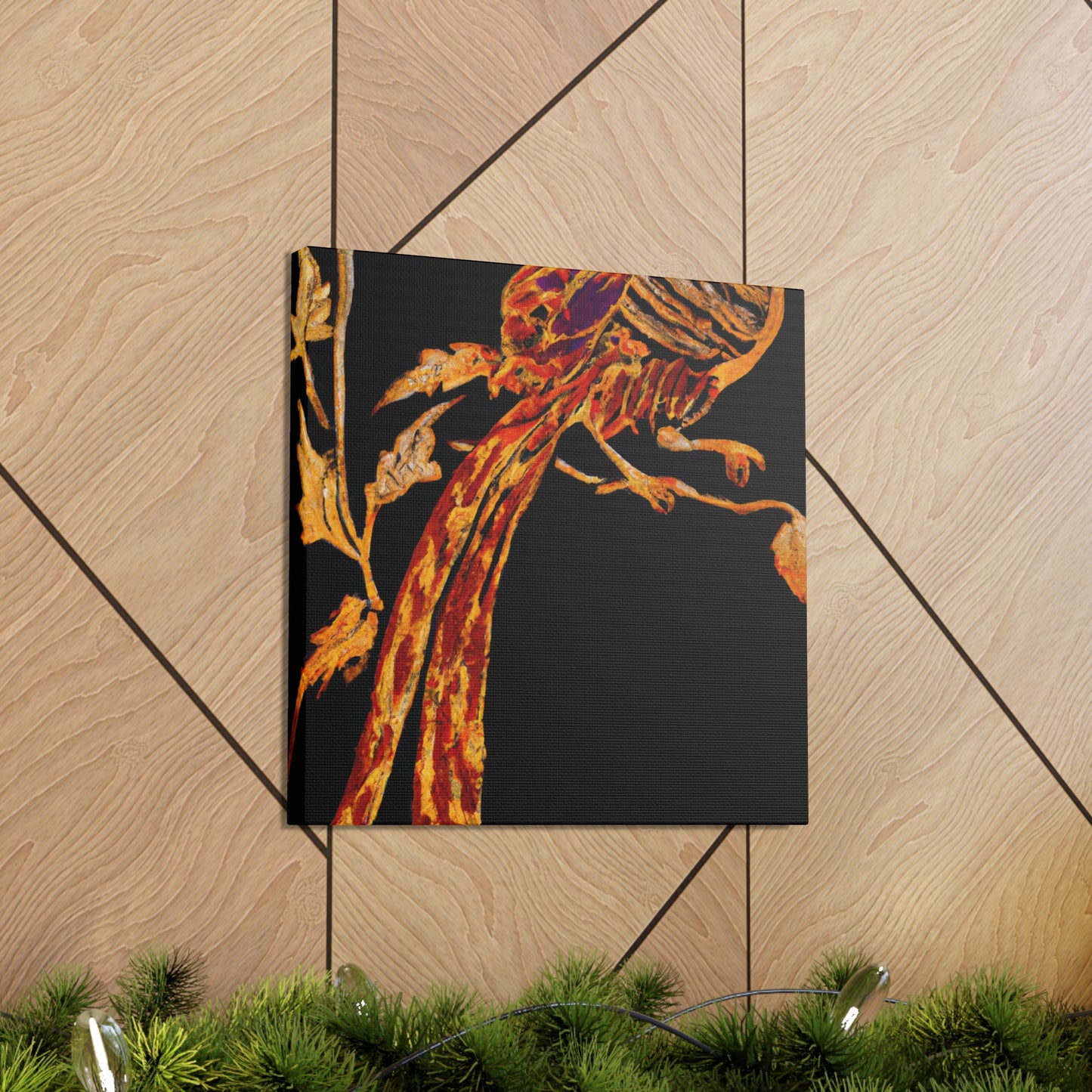 Golden Pheasant Splendor - Canvas