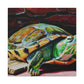 "Turtle Power Realism" - Canvas