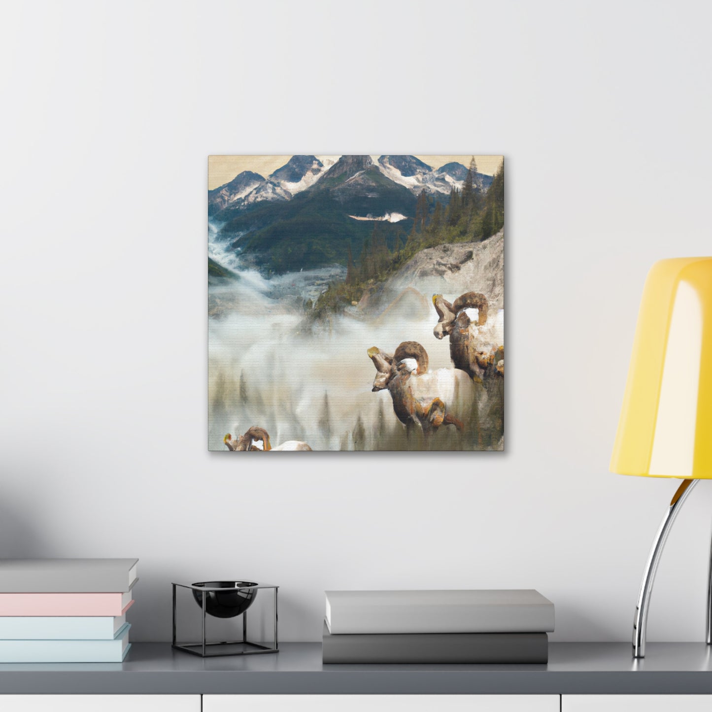 Big Horn Dreamscape. - Canvas