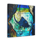 Stingray Sea Shadow. - Canvas