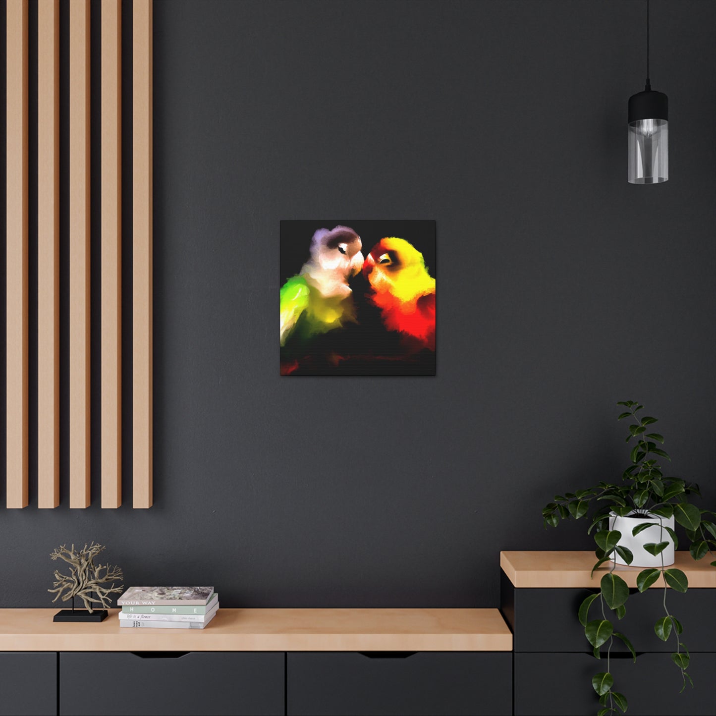 Lovebirds in Unity - Canvas