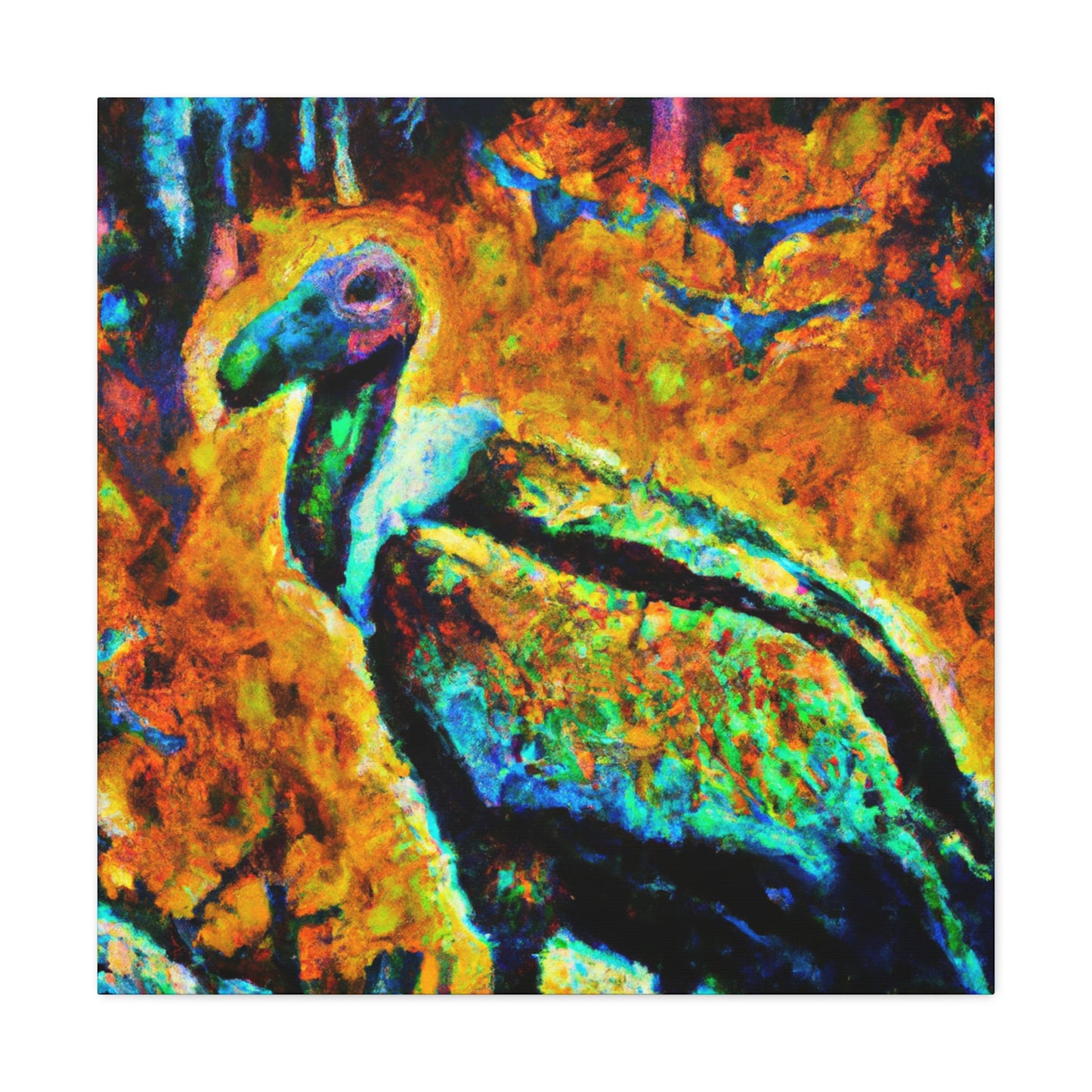 Vulture in Abstraction - Canvas