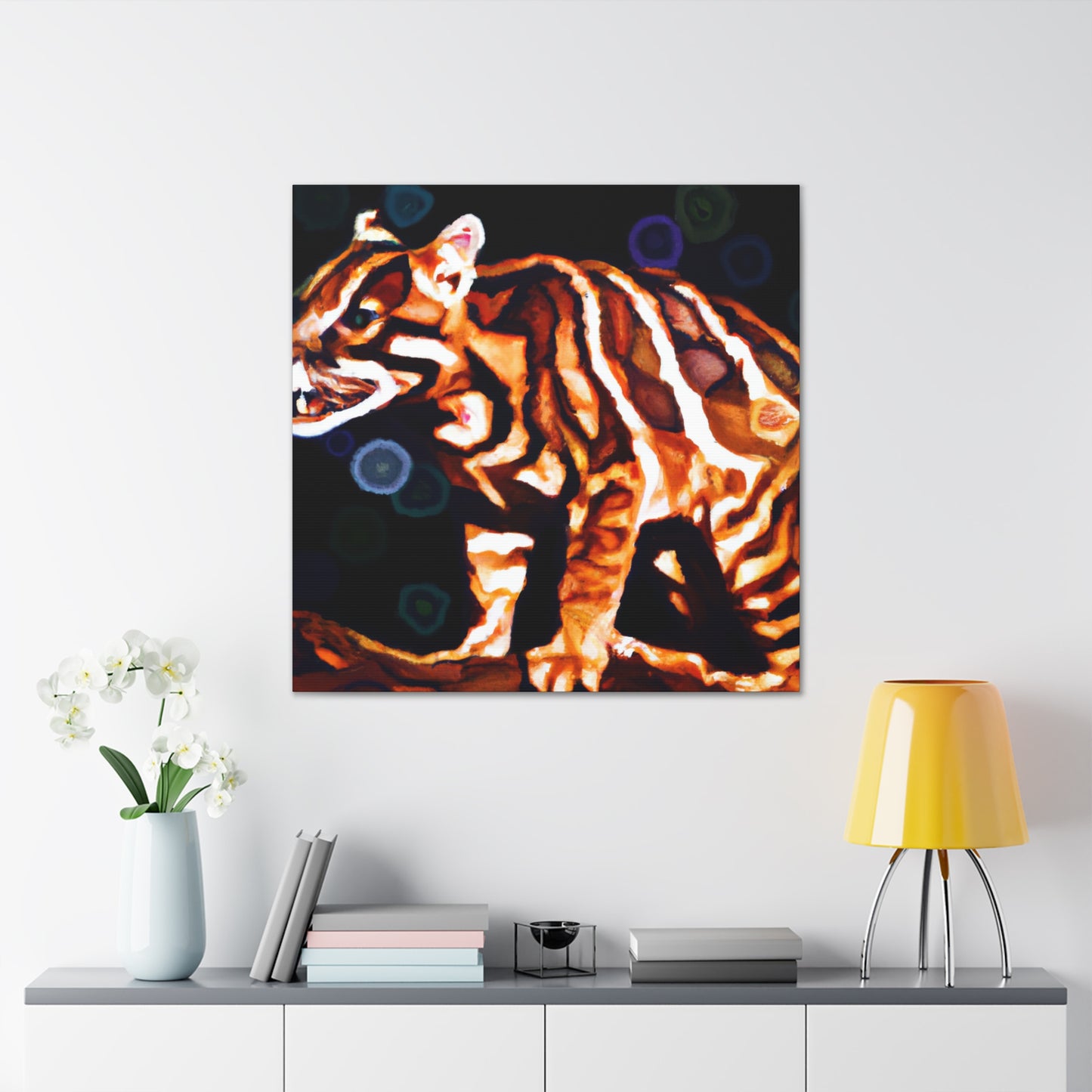 Tasmanian Tiger Reflection - Canvas