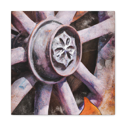 Wagon Wheel Steampunkage - Canvas