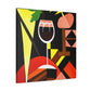 A Toast to Wine - Canvas