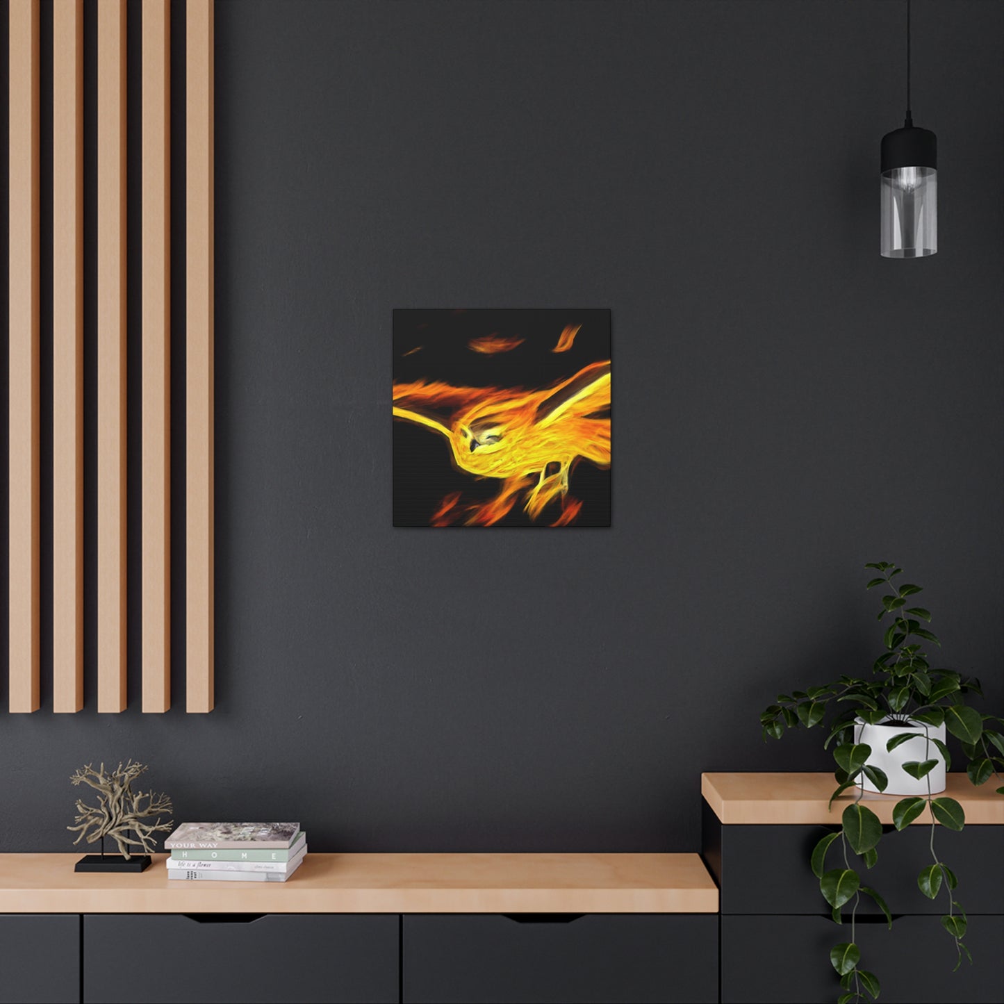 Golden Eagle Triumphant - Canvas