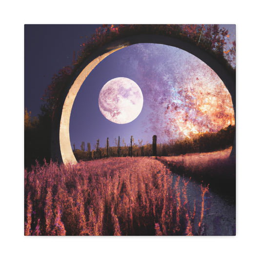 Dreamy Twilight Scene - Canvas