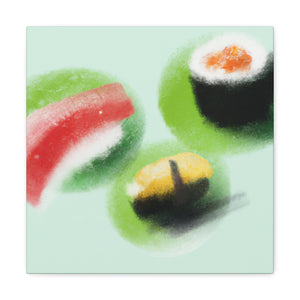 Sushi by the Sea - Canvas