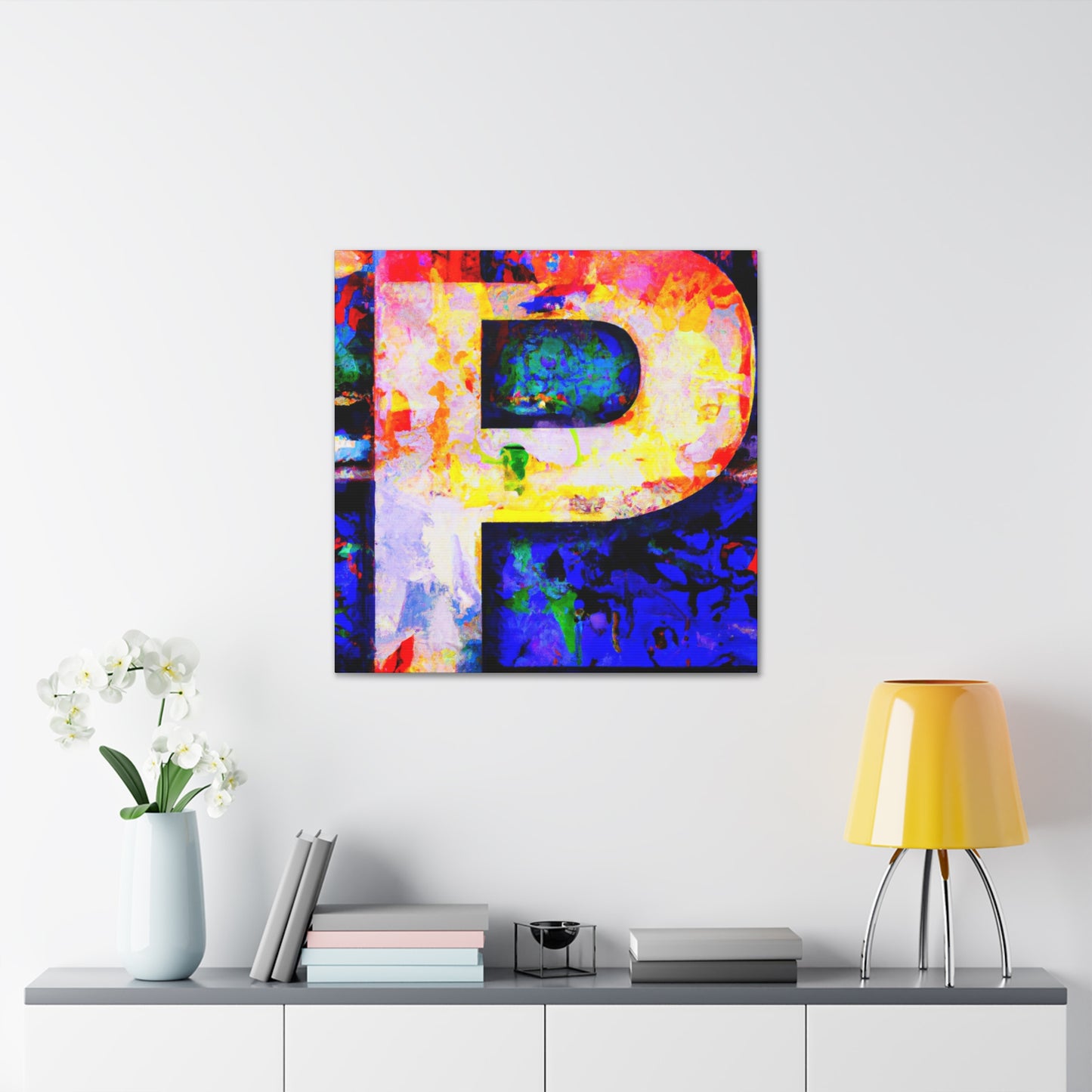 "Passion Dance Portrait" - Canvas