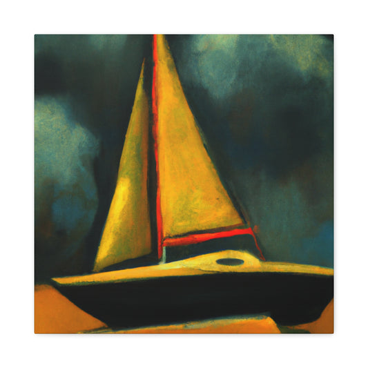 "Boats in the Fog" - Canvas