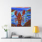 Lobster in Impressionism - Canvas