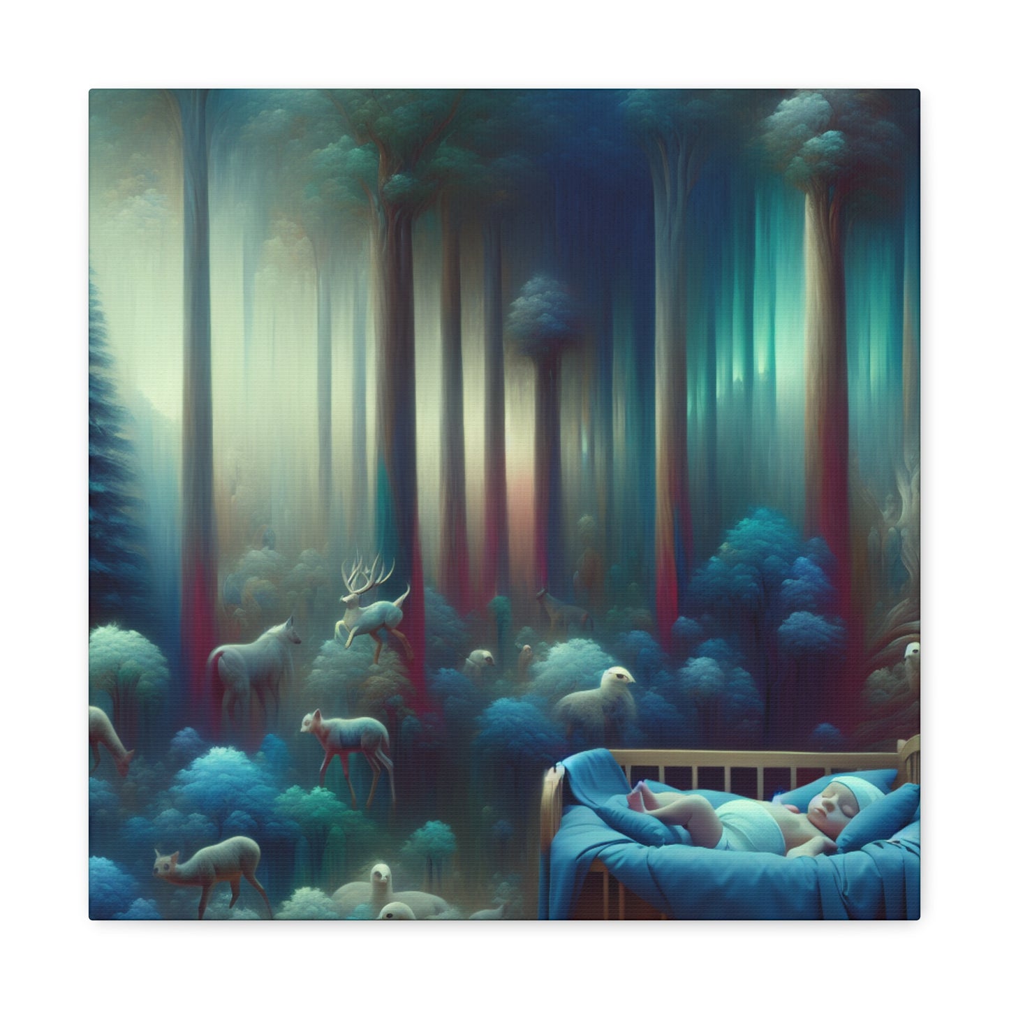 Whispering Enchanted Woodland - Canvas