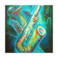 Saxophone in a Dream - Canvas