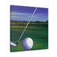 Golfing in Sunshine - Canvas