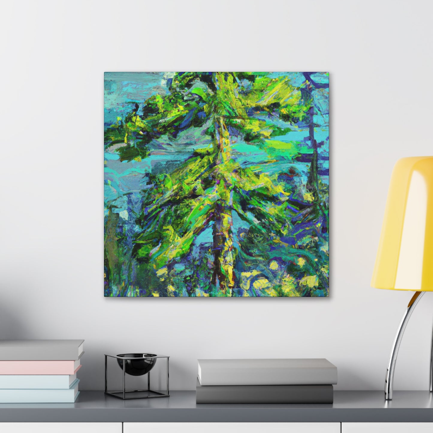 "Pine Tree Dreamscape" - Canvas