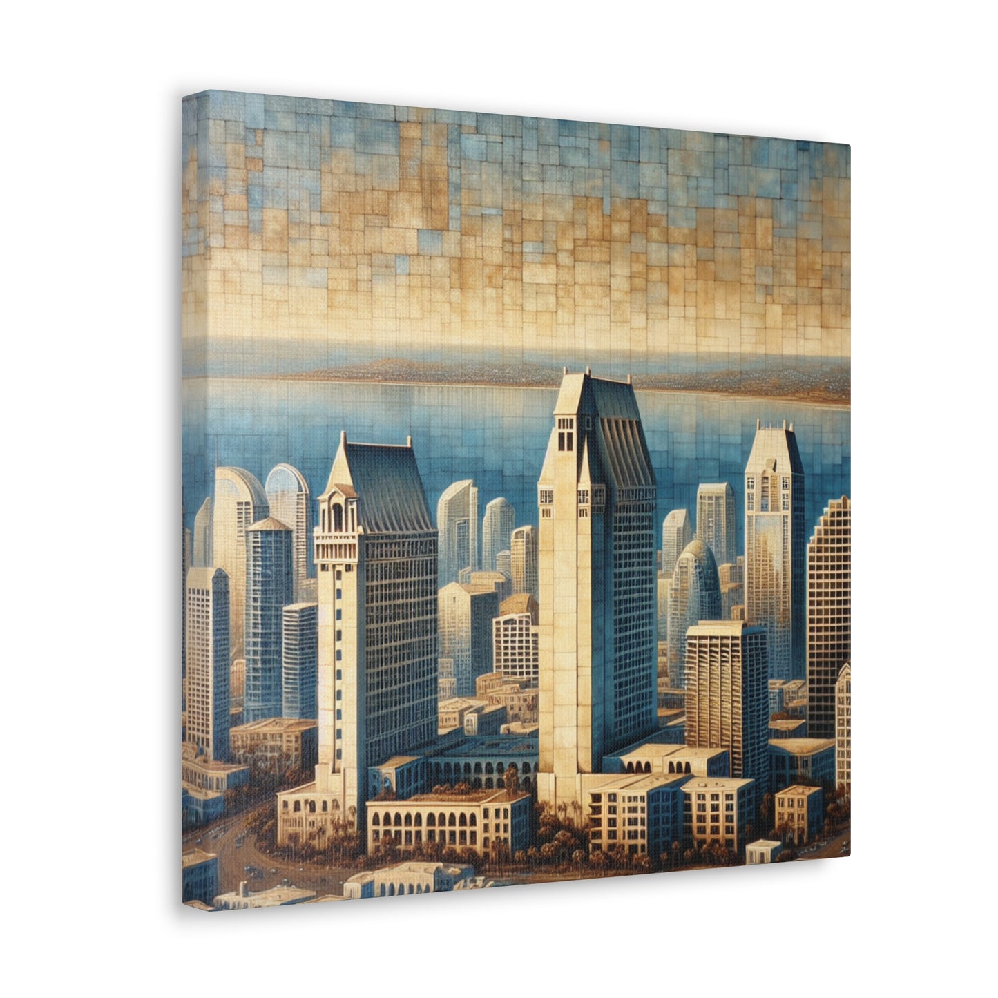 "Seaside Symphony: San Diego" - Canvas