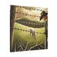 "Barbed Wire Beauty" - Canvas