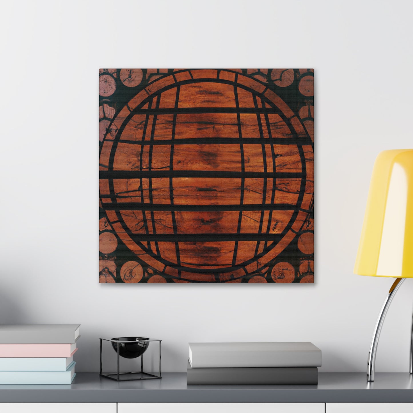 "Whiskey In A Cask" - Canvas