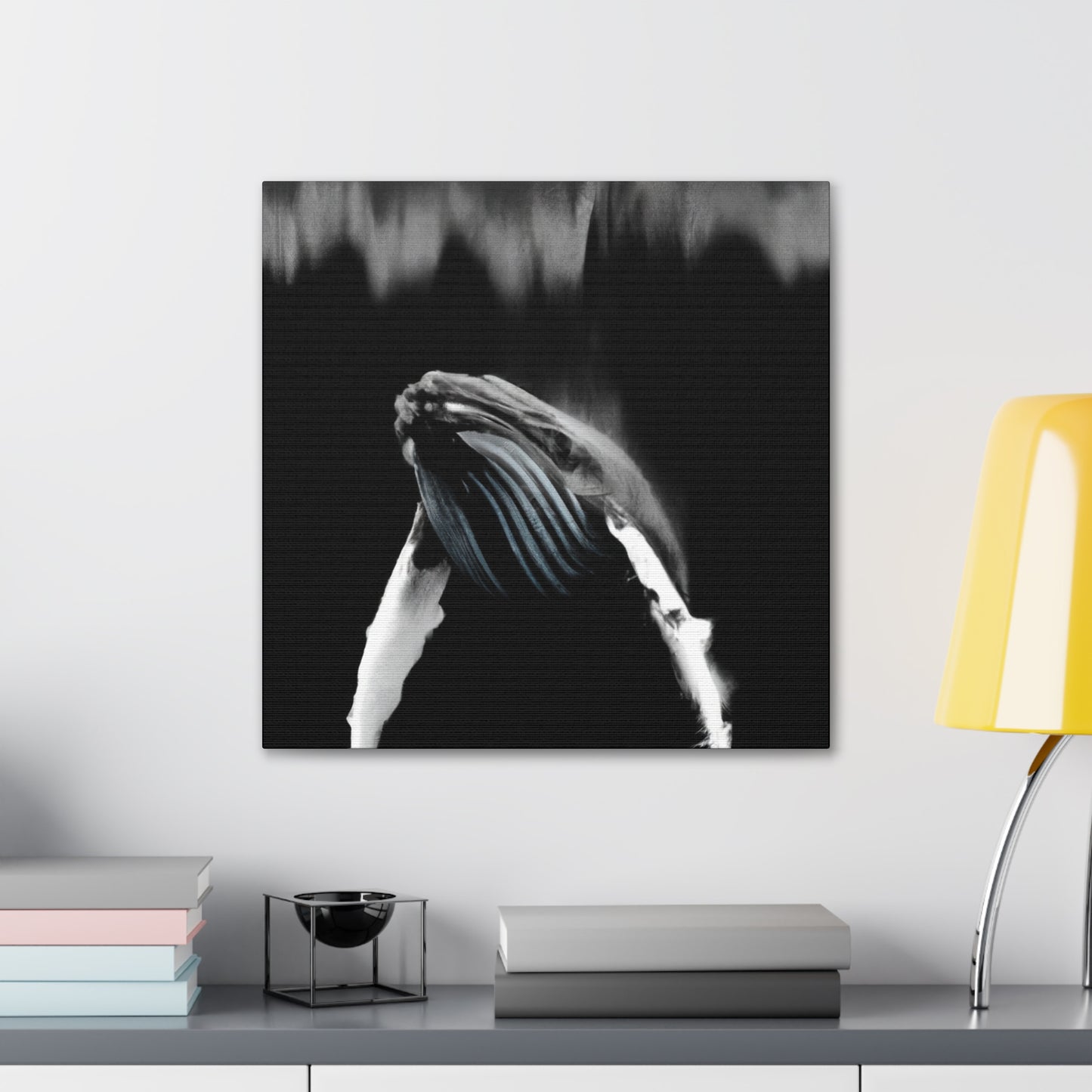 "Majestic Humpback Whales" - Canvas