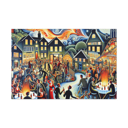 "The Alehouse Revelry" - Canvas