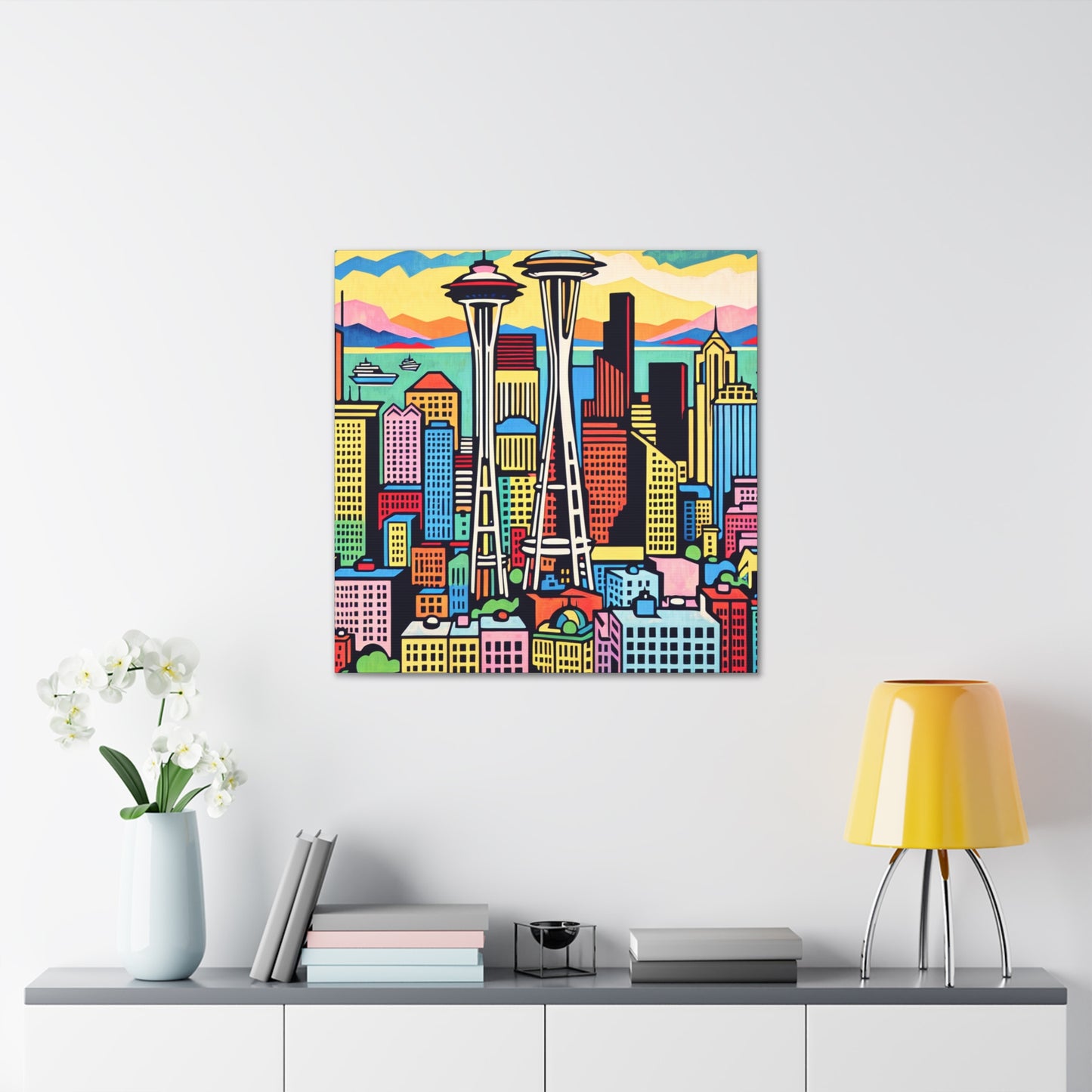 Emerald City Excitement - Canvas