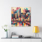 Magic City Vivid Expression - Canvas