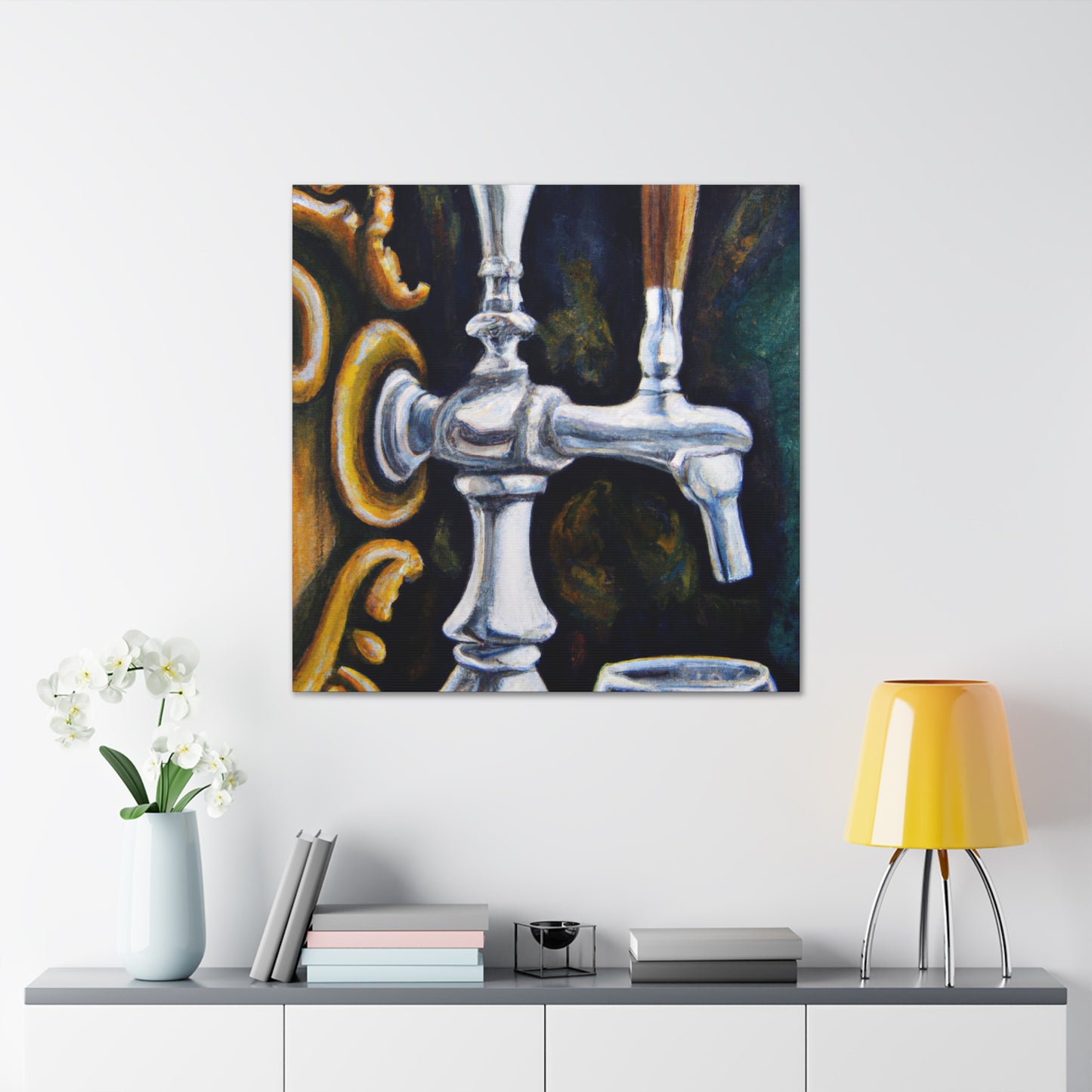 "Barroom Jollity Scene" - Canvas