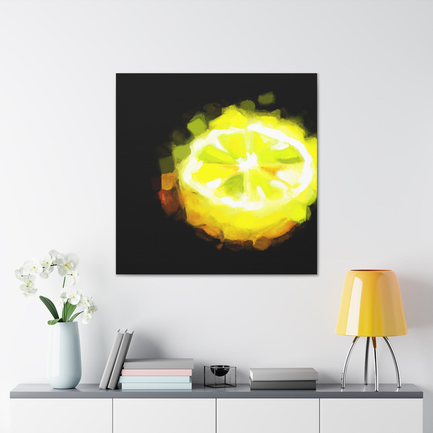 Lemons in Moonlight - Canvas