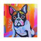 "French Bulldog Portrait" - Canvas