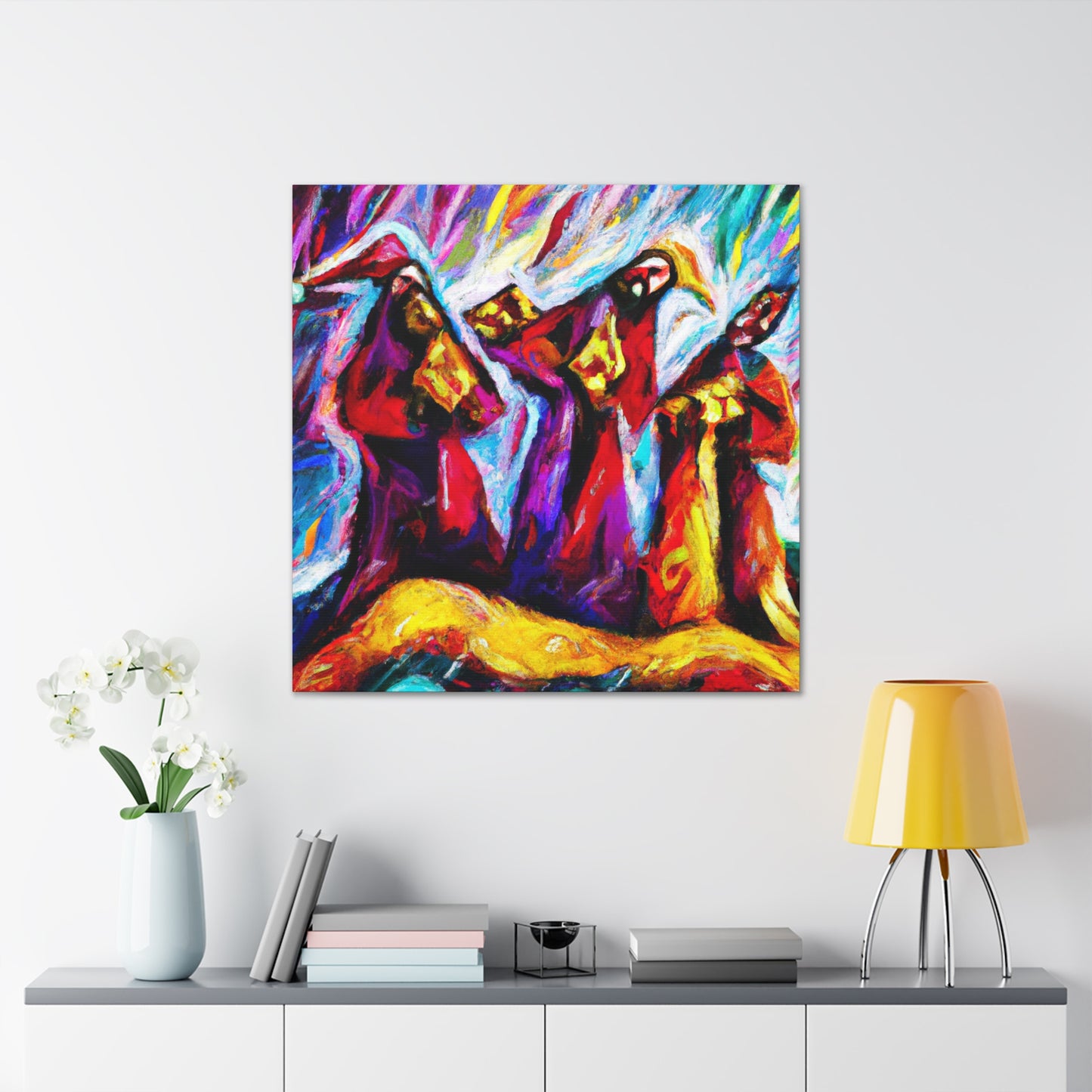 The Wisemen's Journey - Canvas