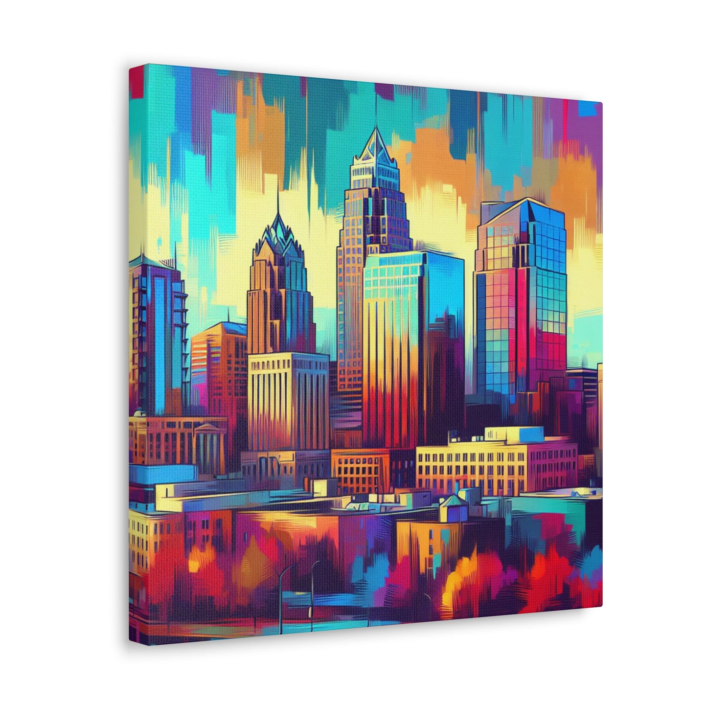 Velvet Hues of Raleigh - Canvas