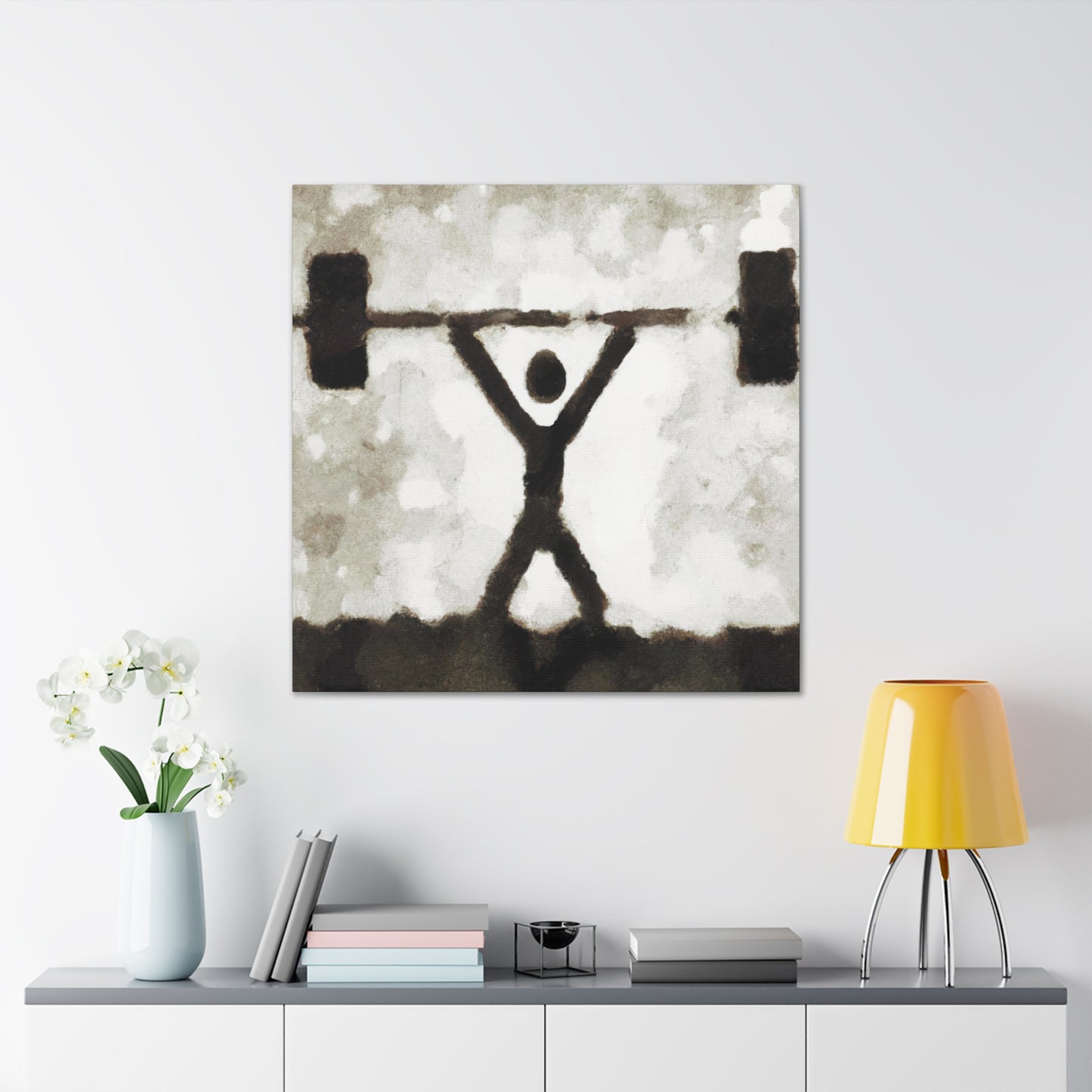 Weighty Workout Power - Canvas