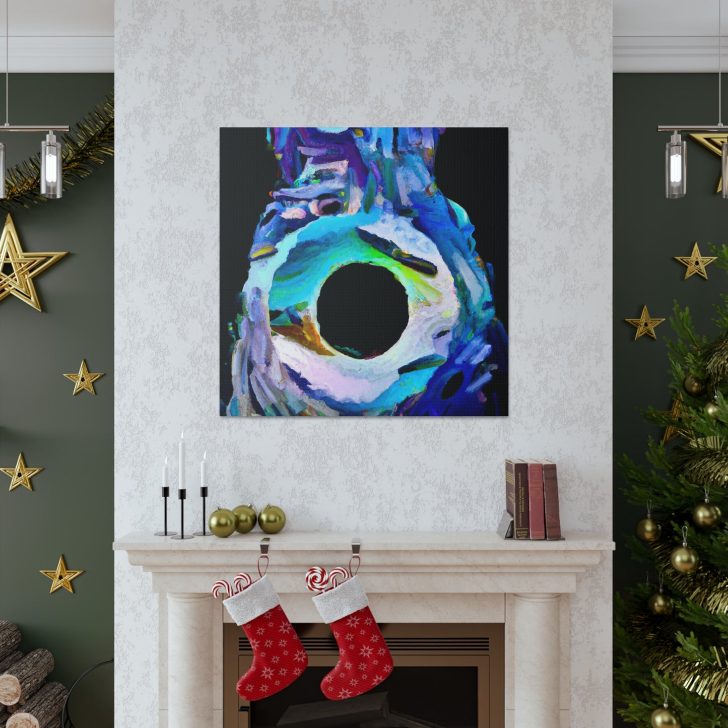 "Doughnut of Joyful Vibrance" - Canvas