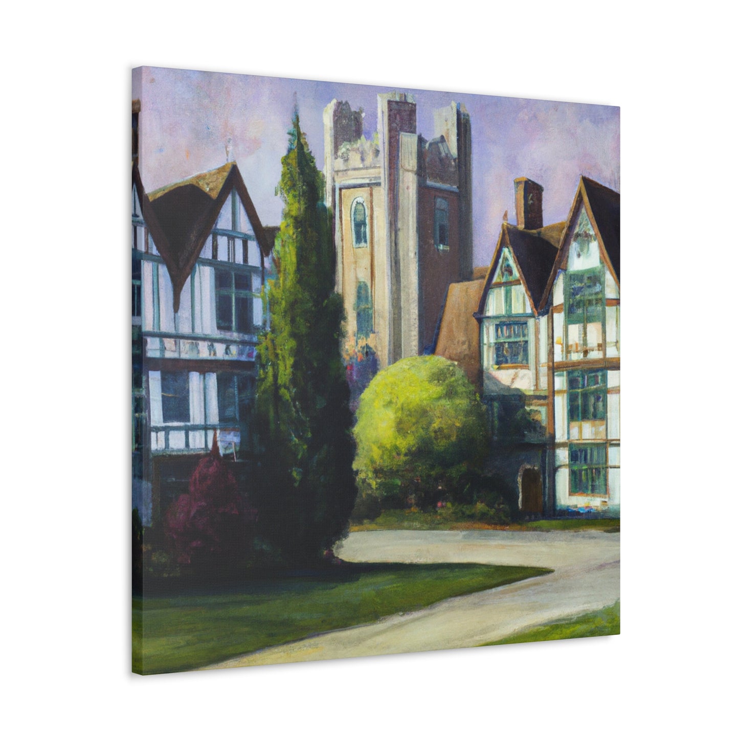 "Tudor Finery Refined" - Canvas