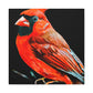 Northern Cardinal Splendor - Canvas