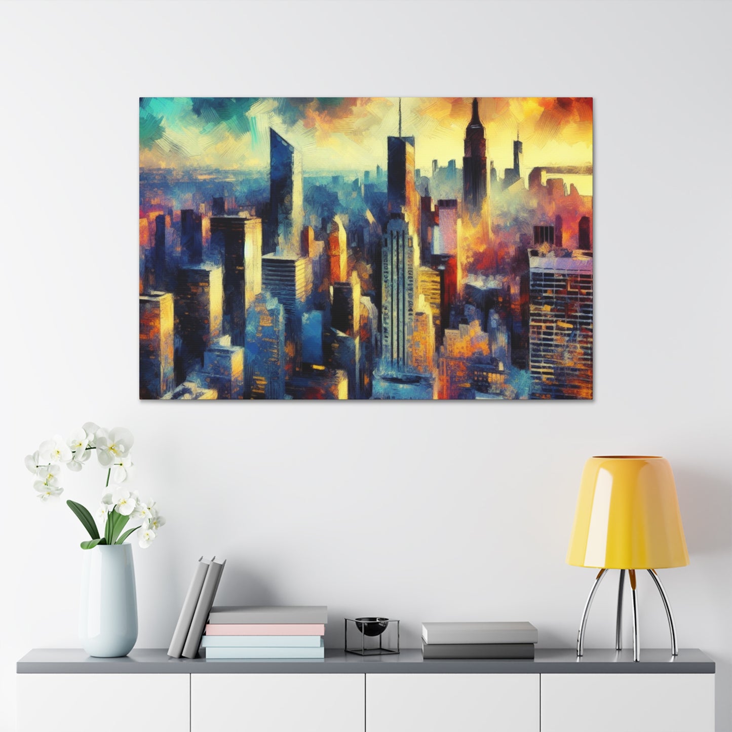 "Urban Unveiled Chaos" - Canvas