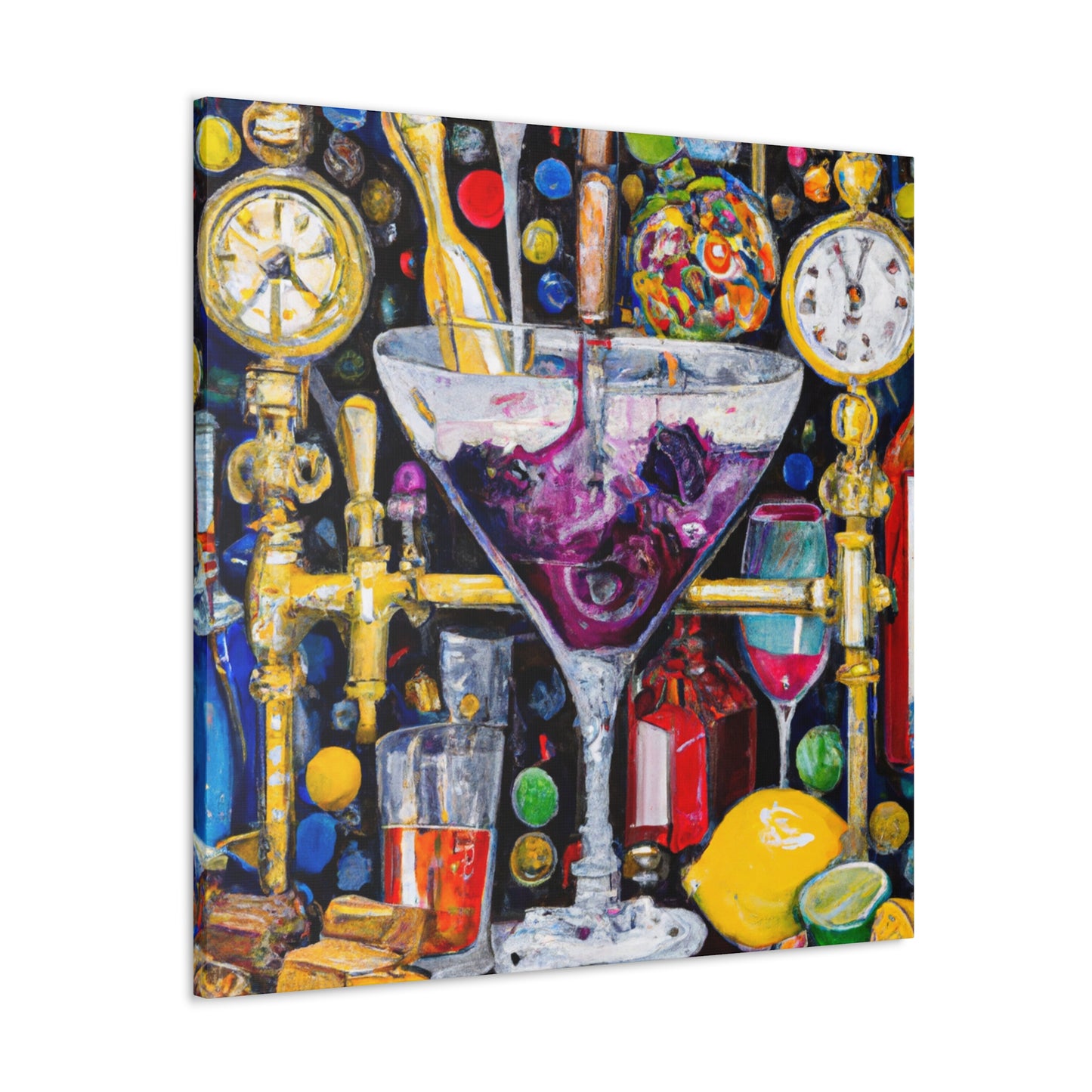 "Bar Tap Finesse Classique" - Canvas