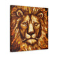 Lion's Baroque Regalia - Canvas