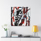 Downy Woodpecker Joy - Canvas